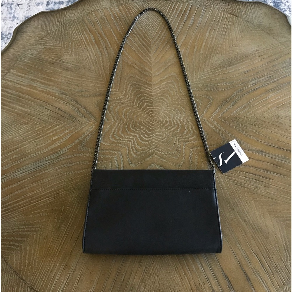 Simply Vera Wang Black Studded Crossbody Bag - Picture 3 of 13